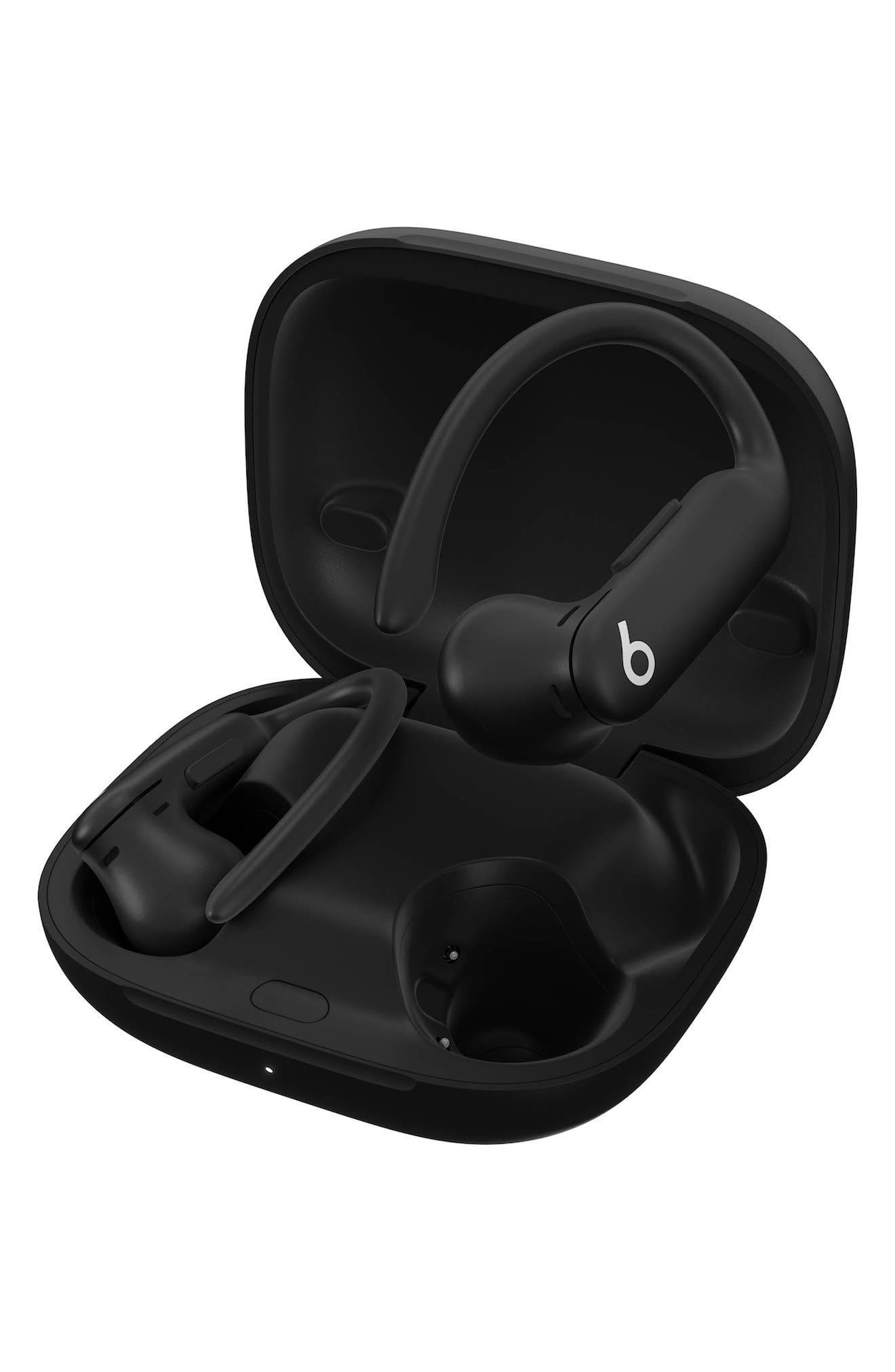 Beats Powerbeats Pro 2 - Wireless Noise Cancelling Workout Earbuds with Secure- Fit Earhooks, Up to 45-Hour Battery with Charging Case, Sweat & Water Resistant, Heart Rate Monitoring - Jet Black