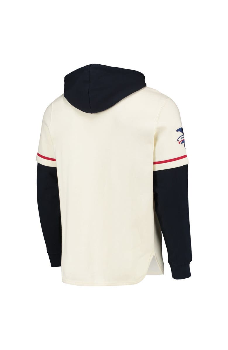 '47 Men's '47 Cream Boston Red Sox Trifecta Shortstop Pullover Hoodie, Alternate, color, Cream