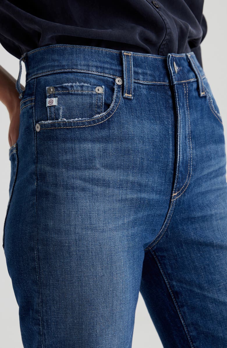 AG Brinley Mid Rise Classic Straight Leg Jeans, Alternate, color,