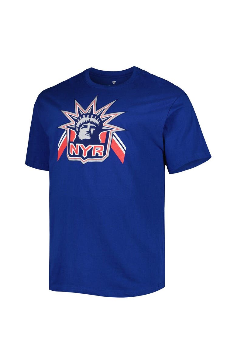 FANATICS Men's Fanatics Branded Blue New York Rangers Big & Tall Special Edition 2.0 T-Shirt, Alternate, color, 