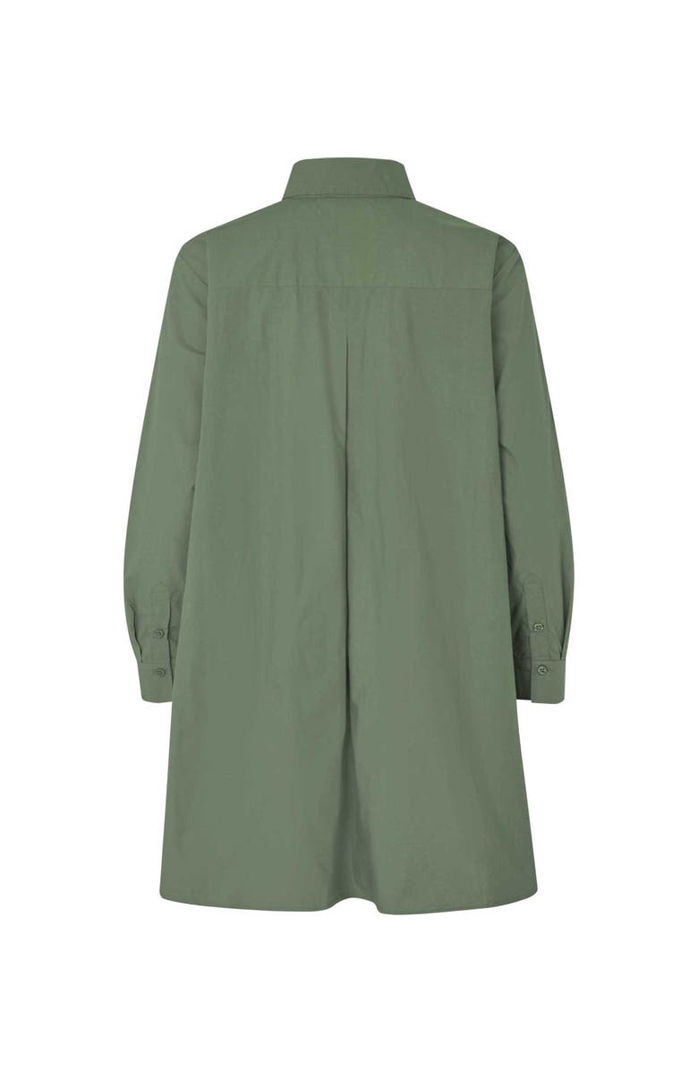 Masai Copenhagen MaIngebeth Long Sleeve Oversize Shirt, Alternate, color, Duck Green