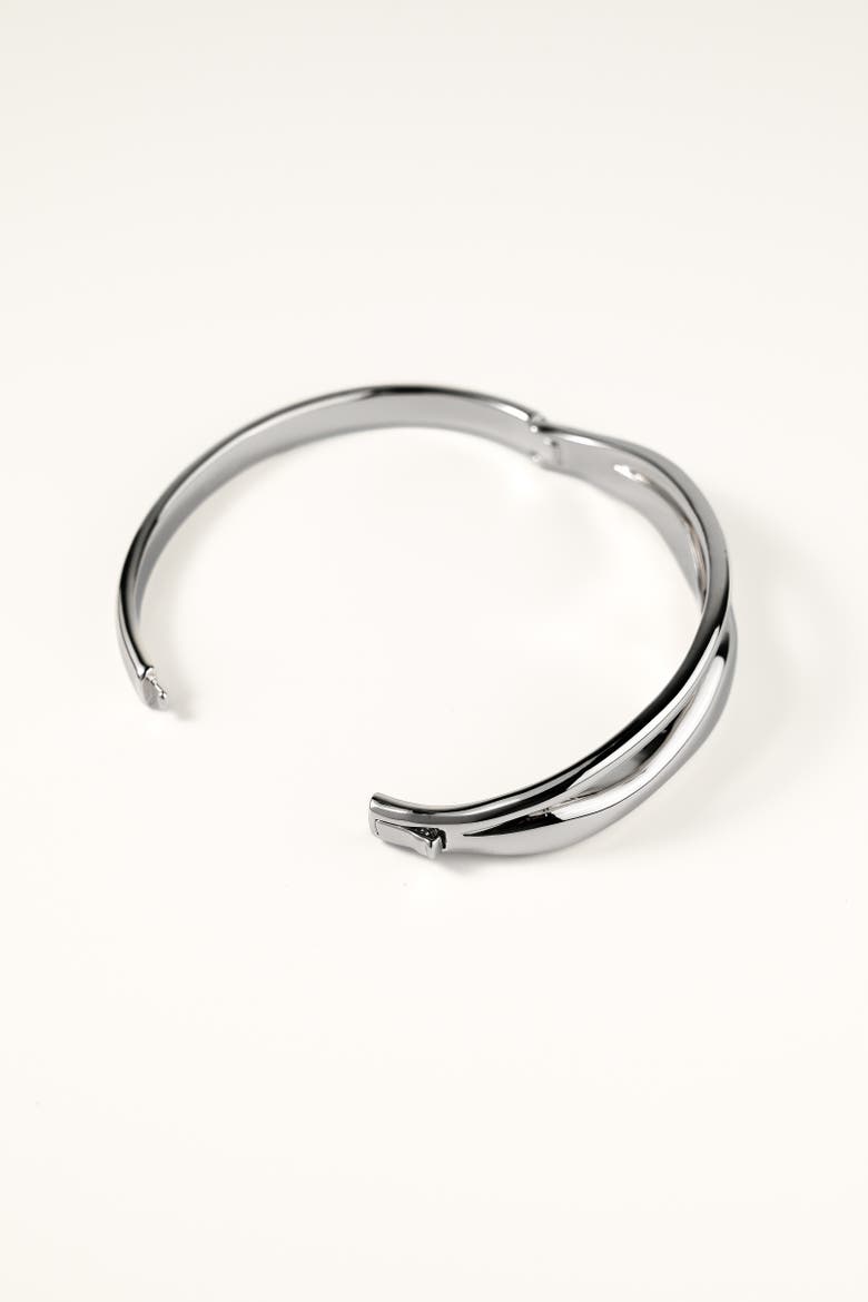 Flow Cuff, Alternate, color, Silver