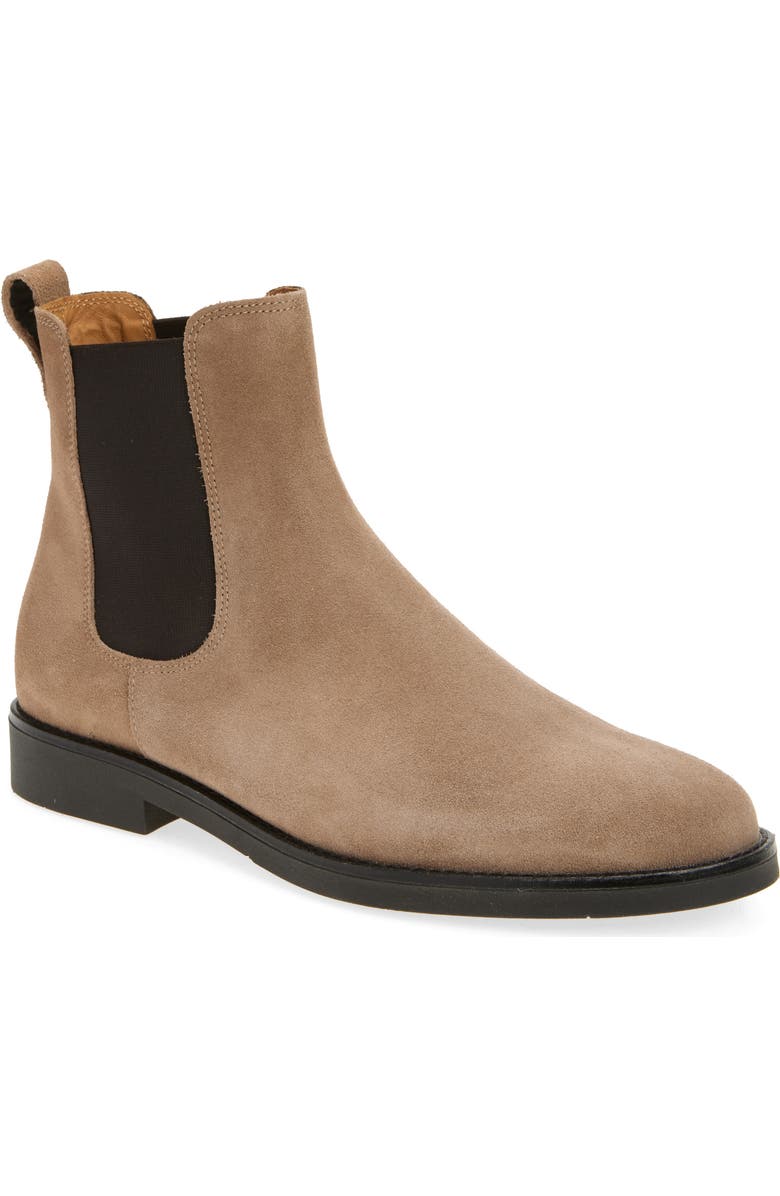 Bruno Magli Maximo Chelsea Boot, Main, color, Taupe Suede