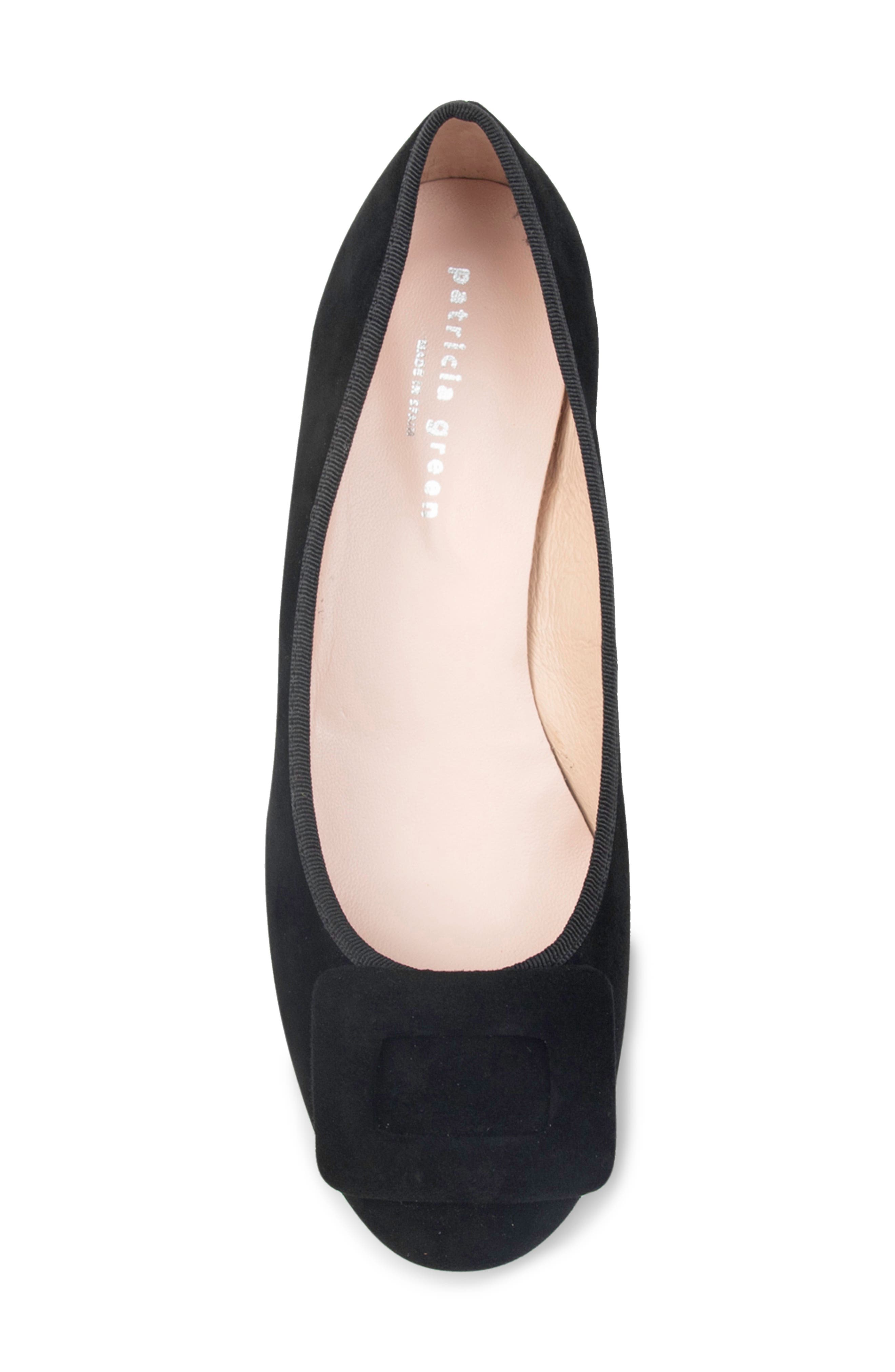 patricia green Riviera Pump, Alternate, color, Black Suede