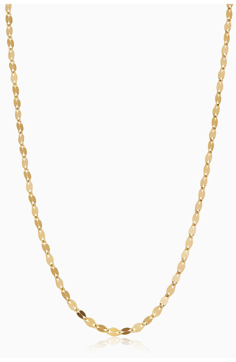 Oradina 14K Gold Cabaret Chain Necklace, Main, color,