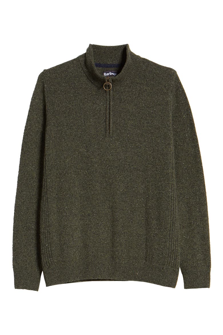 Tisbury Half Zip Pullover Sweater, Alternate, color, DK SEAWEED