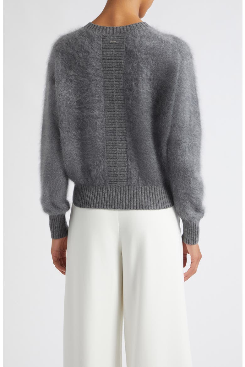 Talullah Cashmere Crewneck Sweater, Alternate, color, STEEL MELANGE