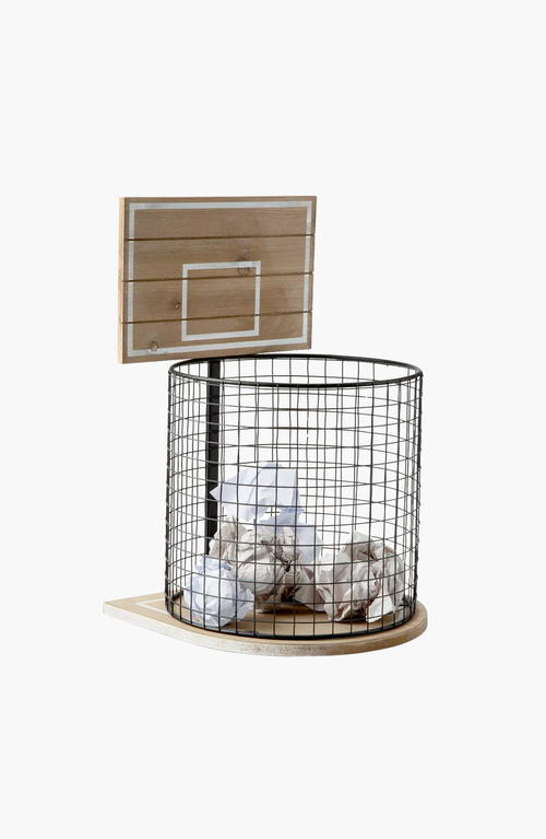 UNCOMMON GOODS UNCOMMON GOODS BASKETBALL WASTEBASKET