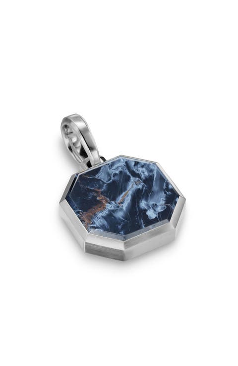 Men's Faceted Amulet