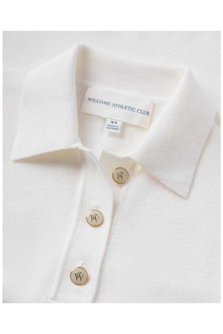 Danielle Wool Polo, Alternate, color, ANTIQUE WHITE