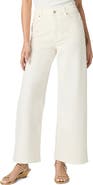 PAIGE Anessa High Waist Ankle Wide Leg Jeans