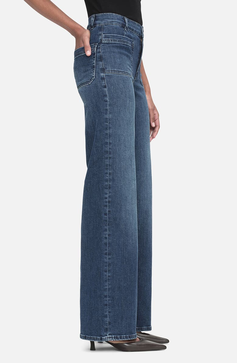 FRAME Le Slim Palazzo Pocket Wide Leg Jeans, Alternate, color,