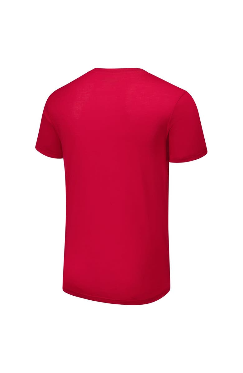 CONCEPTS SPORT Men's Concepts Sport Cardinal/Black Arizona Cardinals Vector T-Shirt & Flannel Pants Sleep Set, Alternate, color, Cardinal