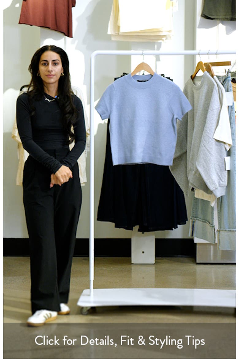 Vhari Short Sleeve Crop Sweater video