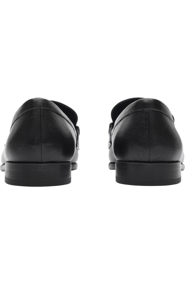 Burberry Leather Opal Loafers, Alternate, color, Black