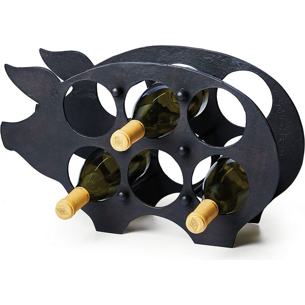 Napa Home & Garden Esther 6-bottle Wine Rack In Black