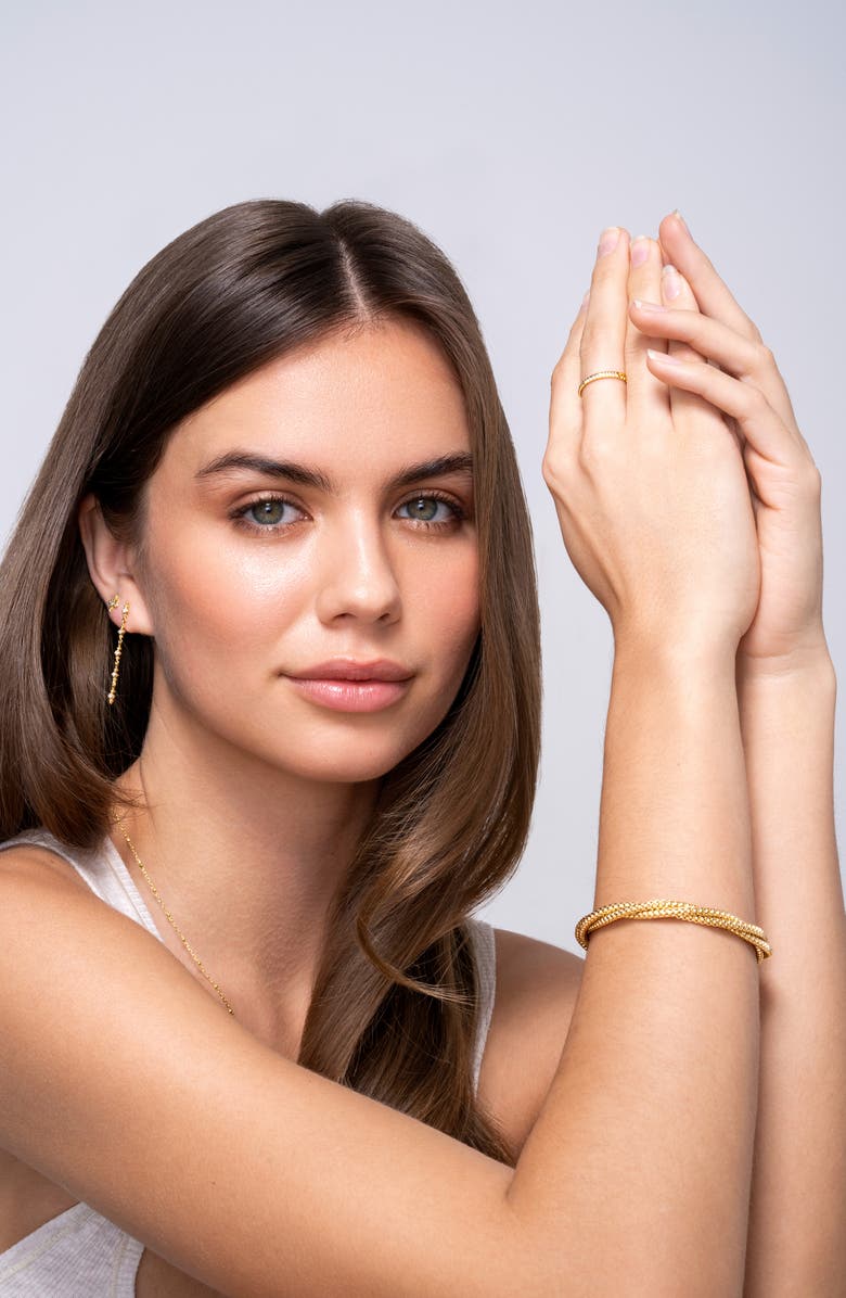 Bony Levy Diamond & 18K Gold Bead Stacking Ring, Alternate, color, 18K Yellow Gold