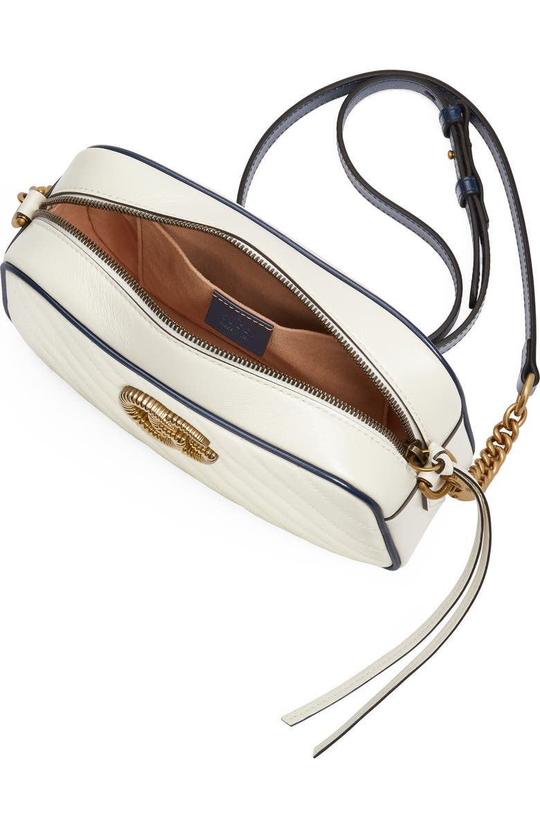 Gucci Small GG 2.0 Matelassè Leather Camera Bag, Alternate, color,