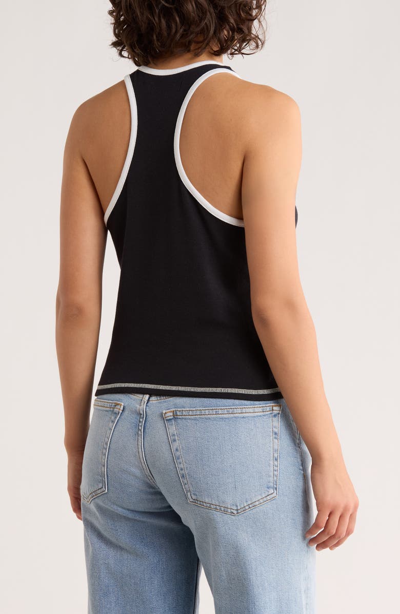 Junk Food All Pro Raiders Tank, Alternate, color, True Black/ Grey