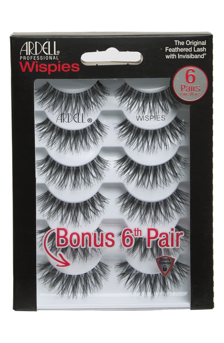 ARDELL Wispies Lashes - Pack of 5, Main, color,