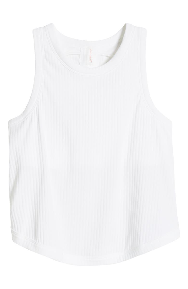 Free People FP Movement Comeback Crop Tank, Alternate, color, White