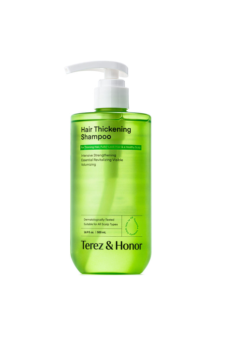 Hair Thickening Shampoo, Main, color, Green