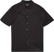 John Varvatos Bodie Short Sleeve Button-Up Shirt