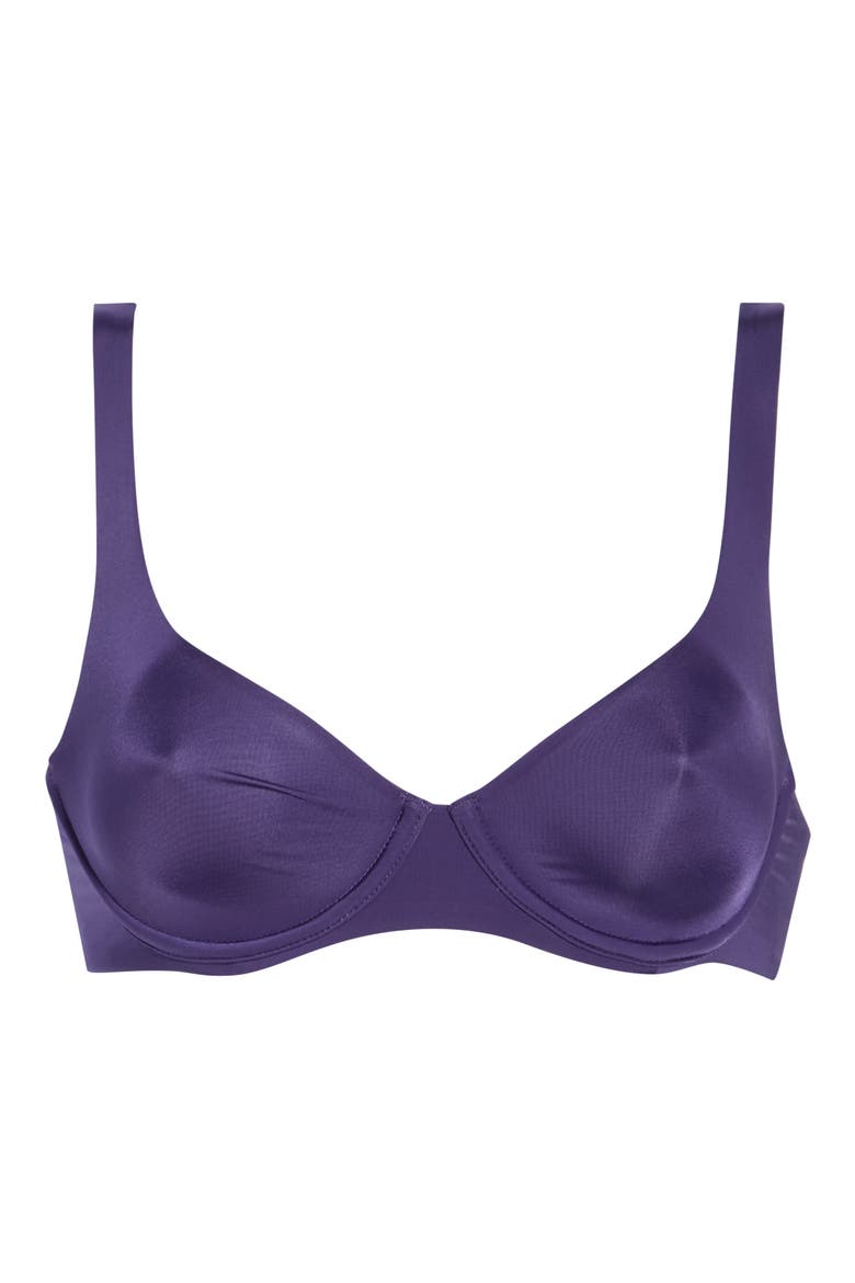 The Scoop Underwire Microfiber Bra, Alternate, color, VIOLET PURPLE