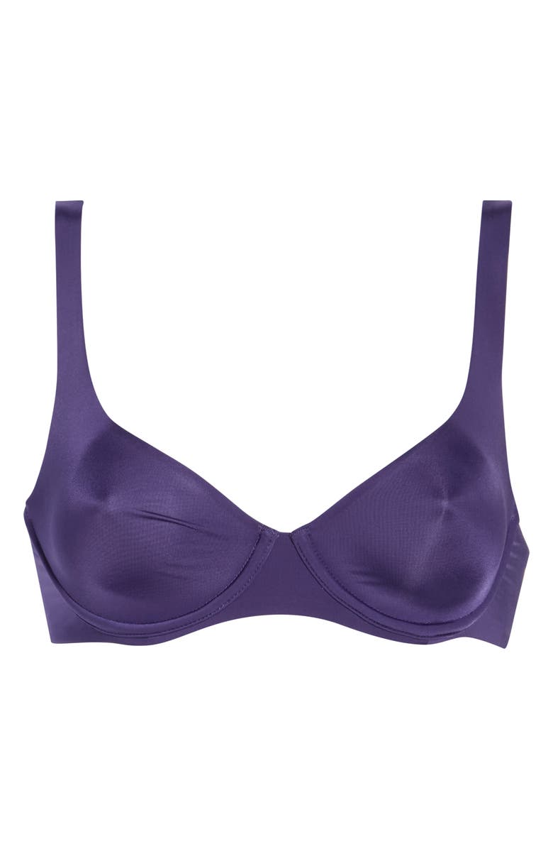 CUUP The Scoop Underwire Microfiber Bra, Alternate, color, Violet Purple