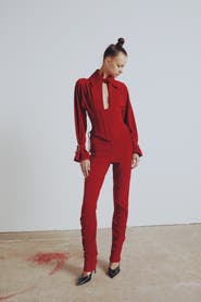 PCFG Wool Blend Your *Itch Corset Blouse