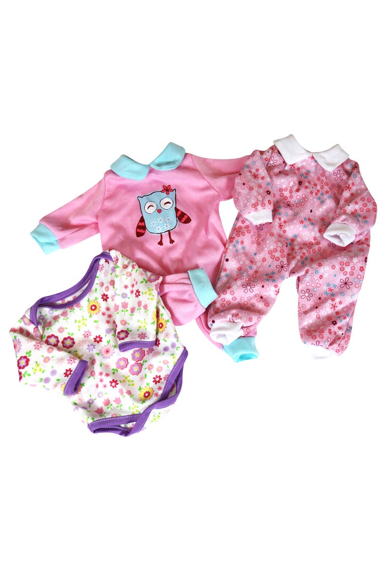 15 Inch Talking African American Baby Doll Set, Pink & Blue, I Love You Mummy, Alternate, color, Multicolored