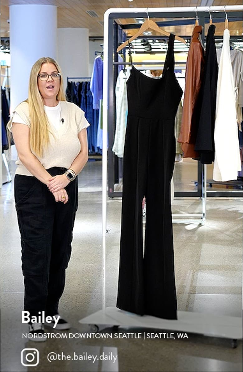 Brew One-Shoulder Jumpsuit, sales video thumbnail