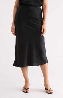 DKNY Jeans Crystal Embellished Skirt