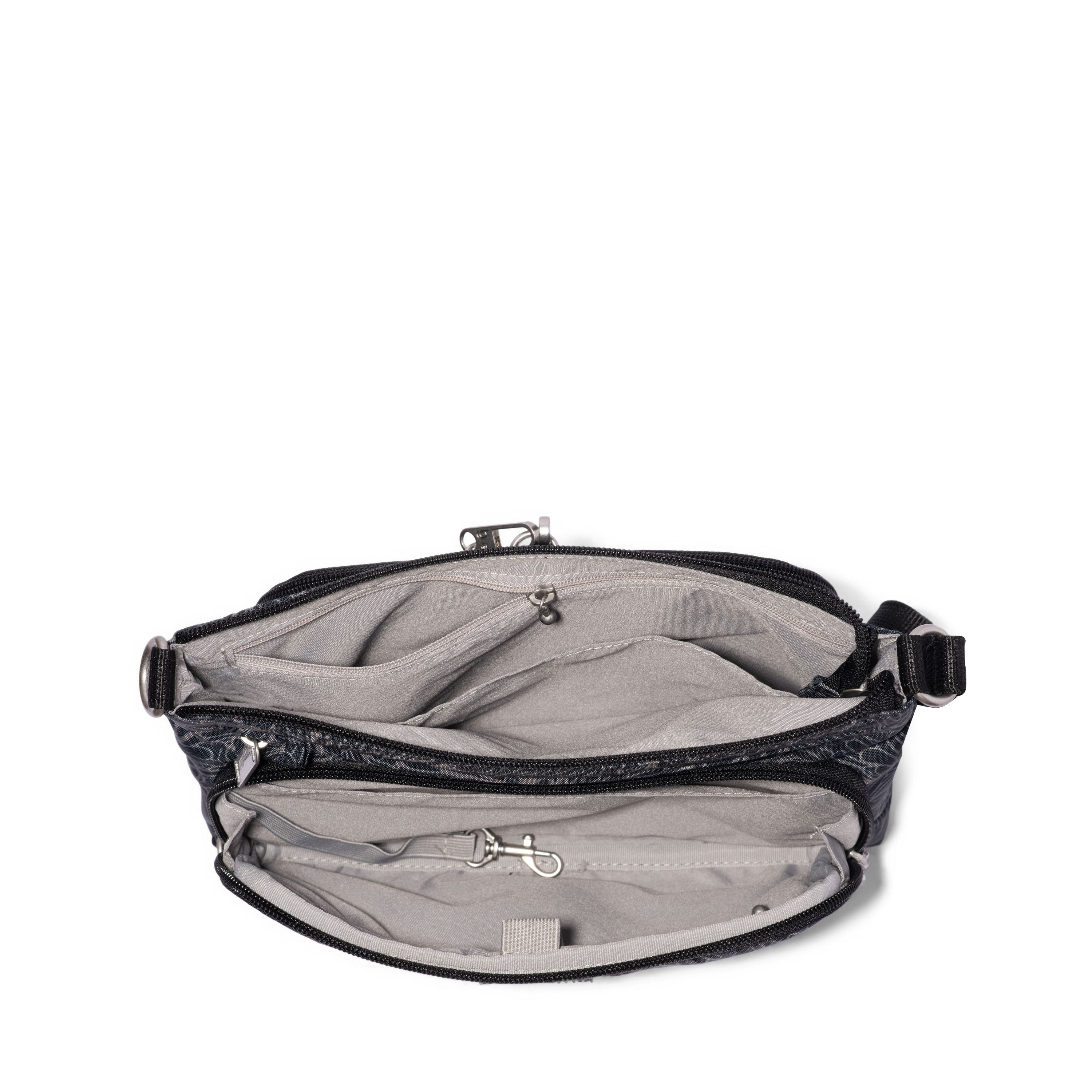 BAGGALLINI Securtex� Anti-Theft Keepsake Crossbody, Alternate, color, Midnight Blossom Print