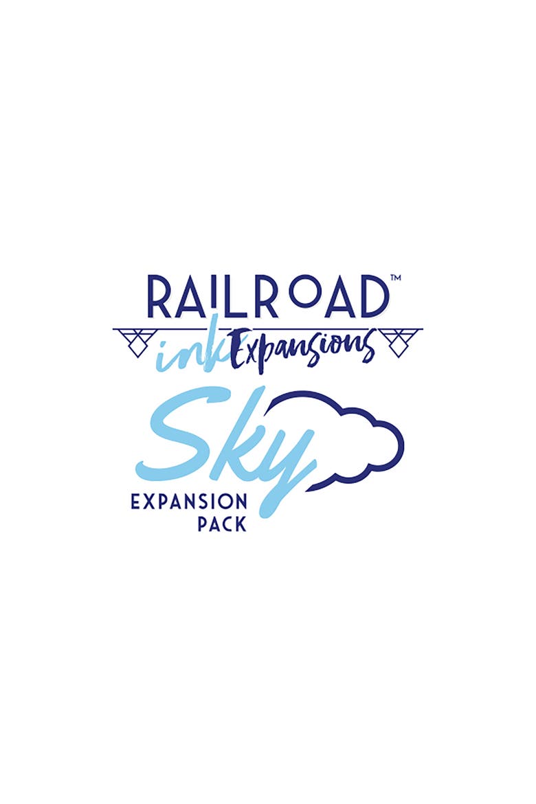 Railroad Ink, Sky Expansion Pack For Railroad Ink Games, Alternate, color, Multicolored