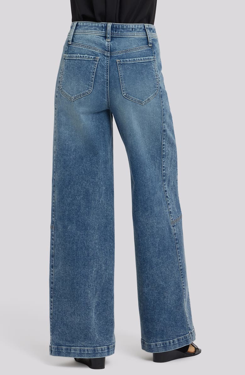 NYDJ Gracie High Waist Wide Leg Jeans, Alternate, color,