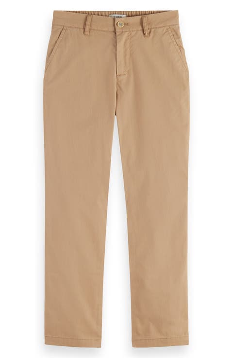 Kids' Classic Tapered Cotton Chino Pants (Big Kid)