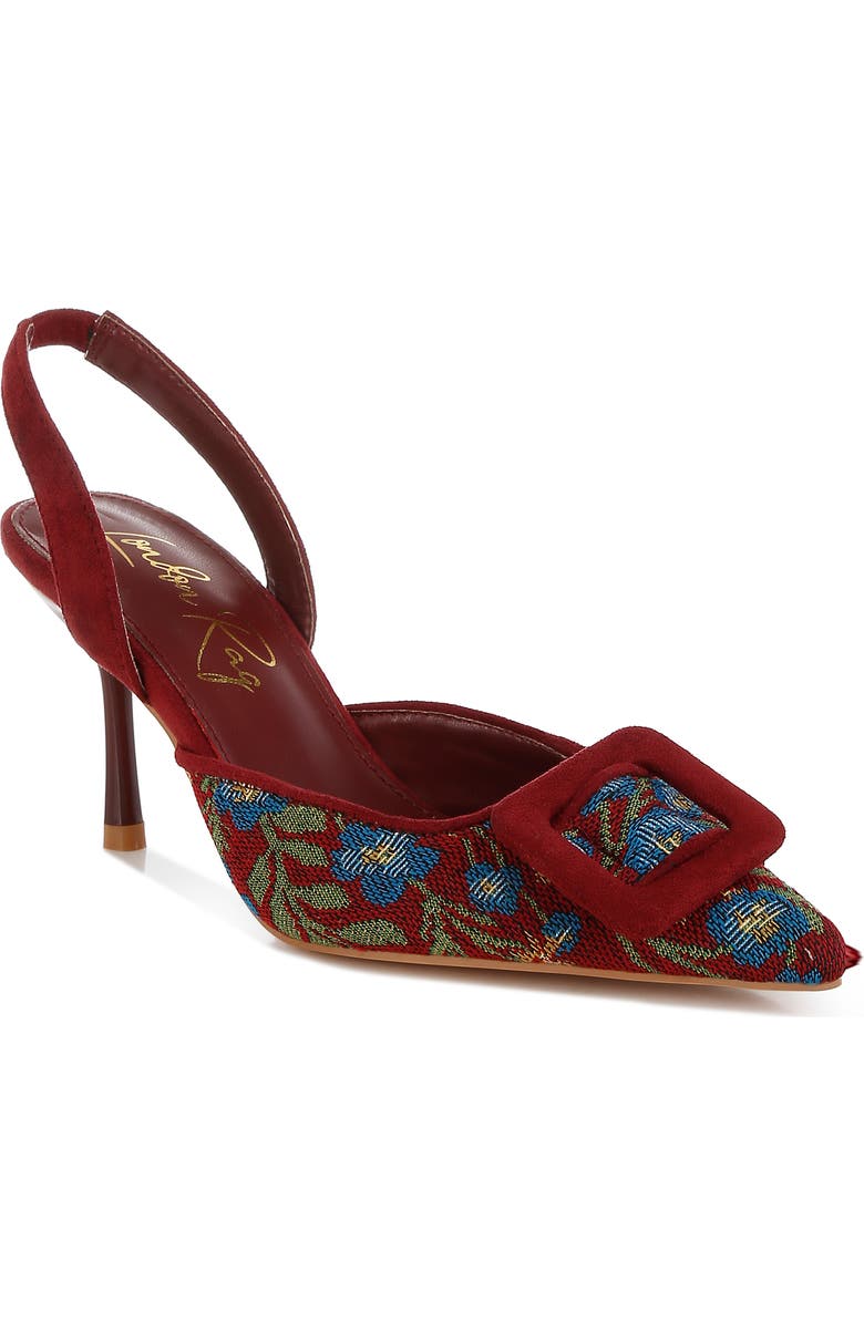 LONDON RAG Miraya Pointed Toe Pump, Main, color, Burgundy
