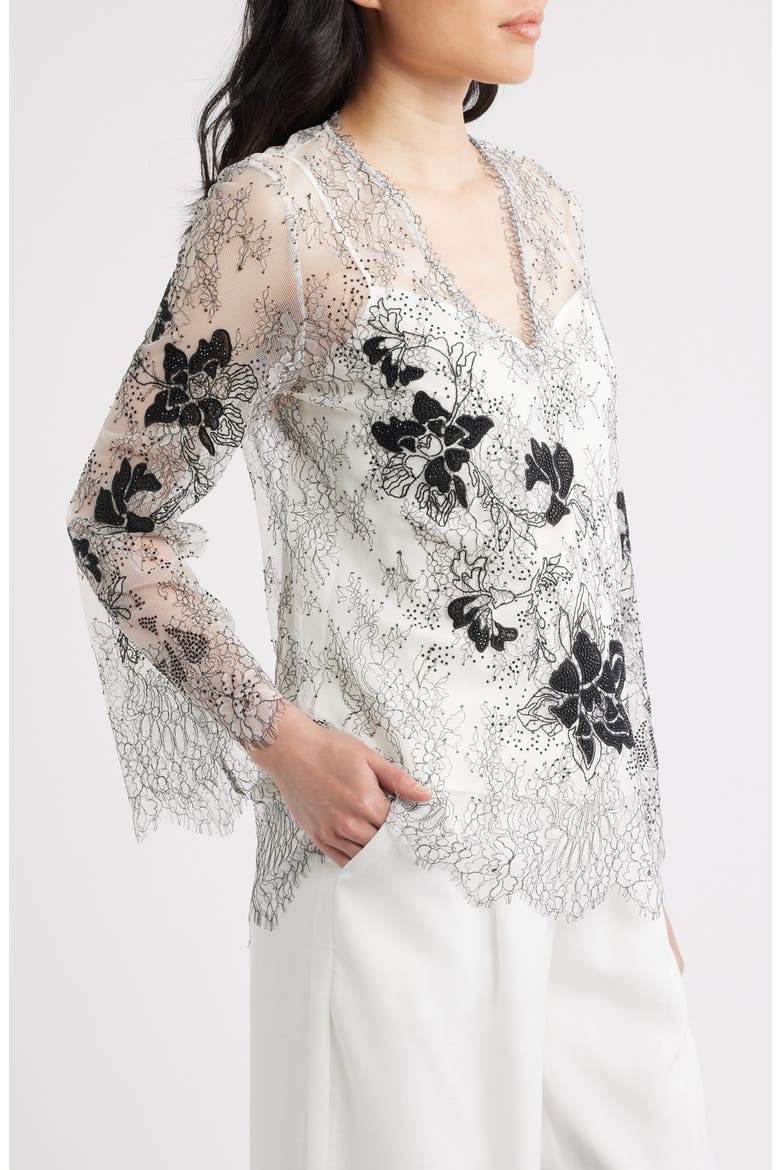 Devyn Top, Alternate, color, WHITE/ BLACK