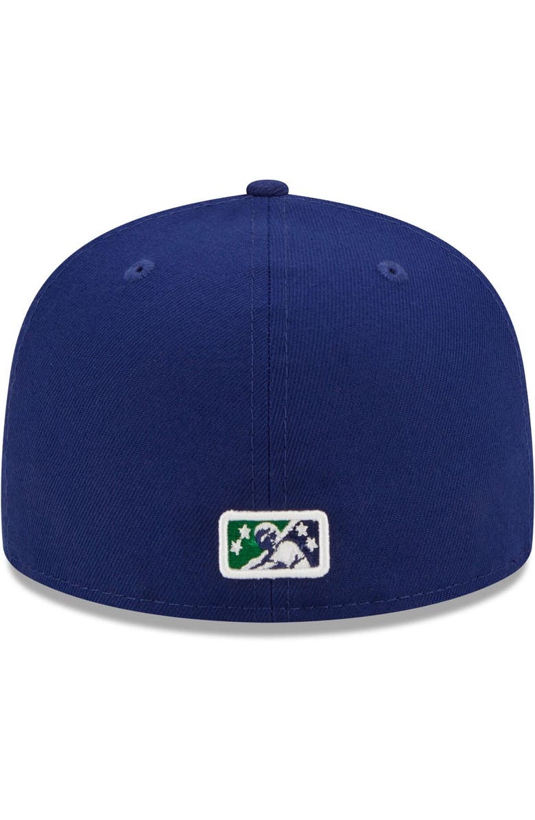New Era Men's New Era Royal Hartford Yard Goats Authentic Collection 59FIFTY Fitted Hat, Alternate, color, 