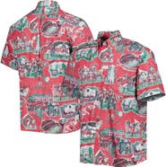 Reyn Spooner Men's Reyn Spooner Red Georgia Bulldogs Scenic Button-Down Shirt