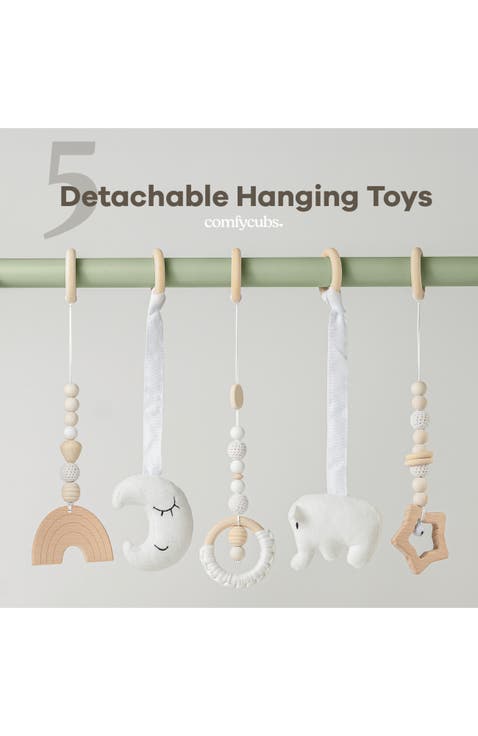 Wooden Baby Play Gym Set