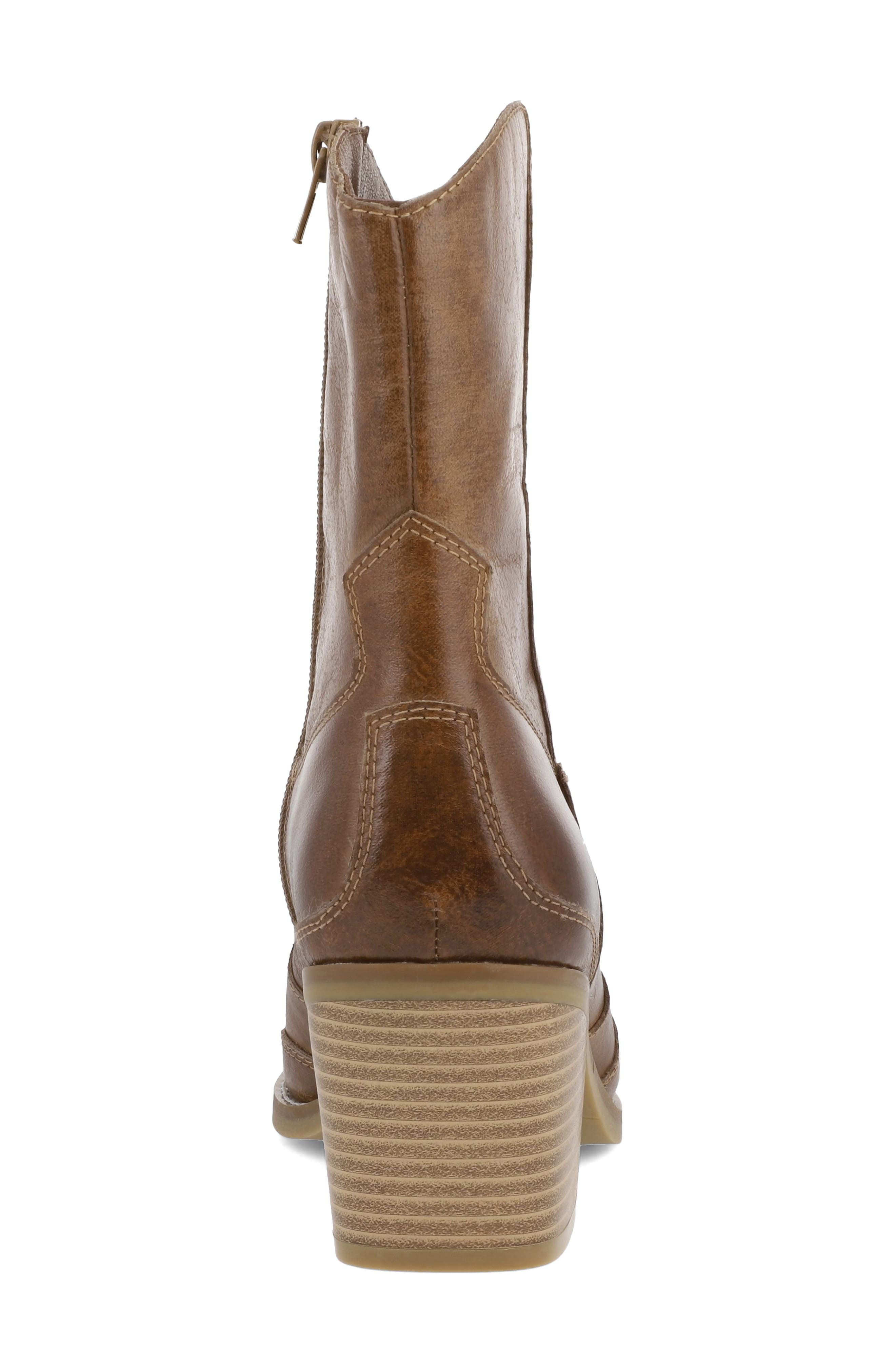 MIA Clorinda Western Boot, Alternate, color, Tan