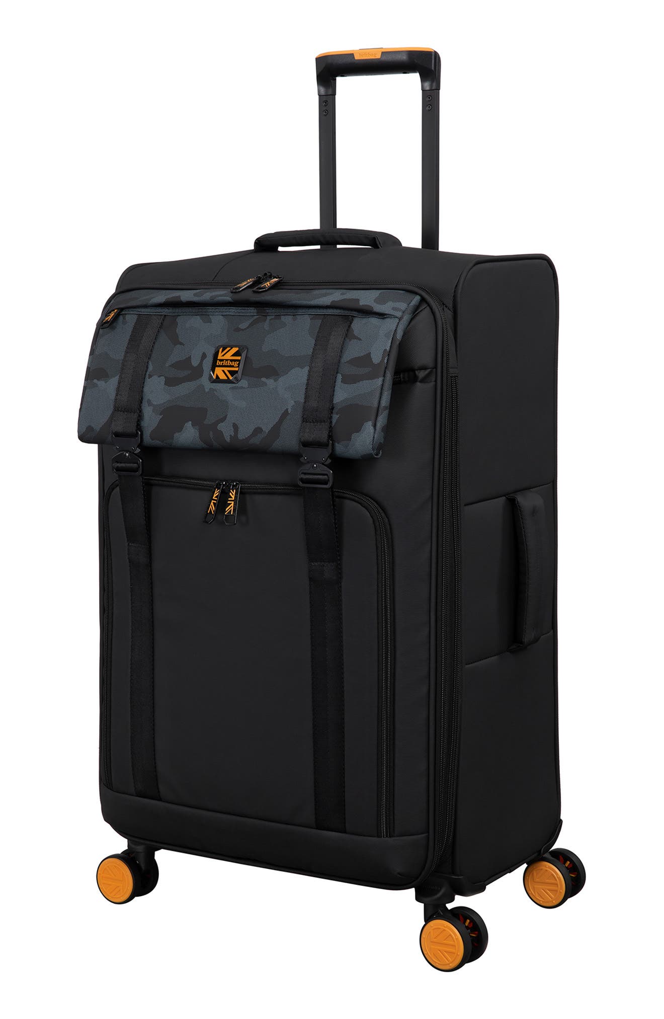 Sanday 25-Inch Softside Spinner Checked Suitcase