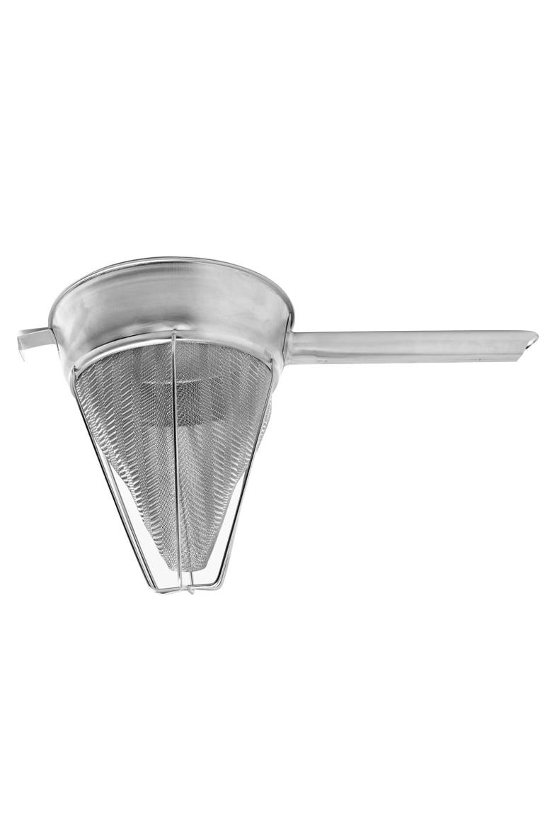 Stainless Steel Chinois/China Cap Strainer, Alternate, color, Silver