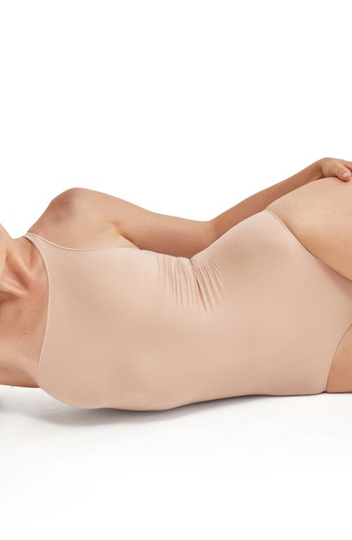 NOODY NOODY ULTRA-THIN SEAMLESS FORMING ONE SHOULDER BODYSUIT 
