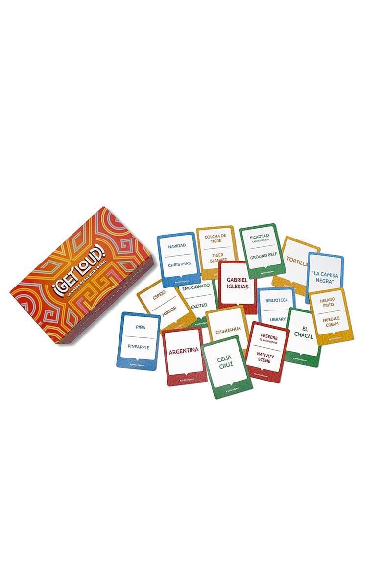 Get Loud The Bilingual Guessing Word Game,Party Game, Age 8+, Main, color, Multicolored