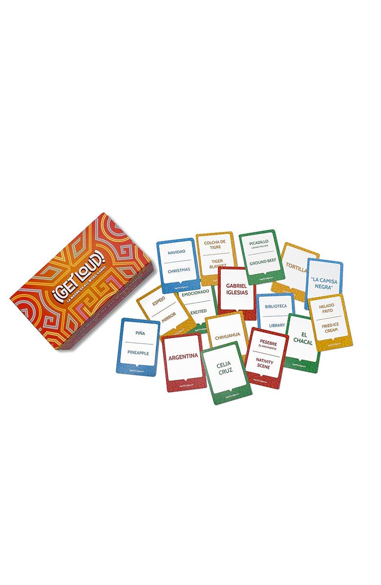 Tragos Get Loud The Bilingual Guessing Word Game,Party Game, Age 8+, Main, color, Multicolored