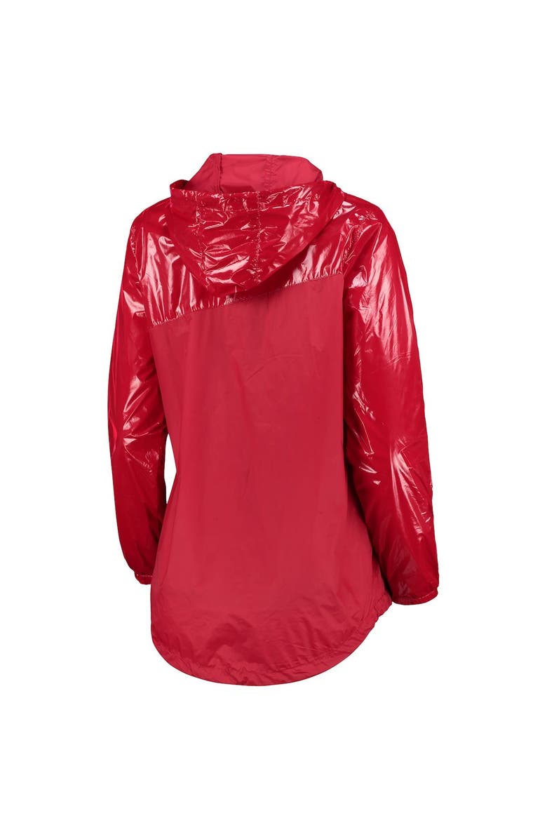 G-III 4HER BY CARL BANKS Women's G-III 4Her by Carl Banks Red Tampa Bay Buccaneers Double-Coverage Full-Zip Hoodie Jacket, Alternate, color, 