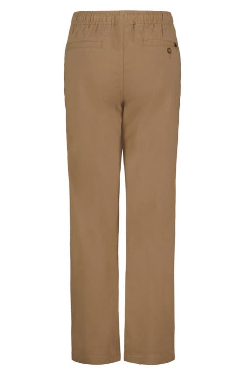 Billabong Larry Twill Drawstring Pants In Brown